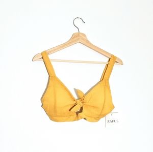 2 FOR 15 ✨ NEW Zaful Mustard Bralette Top, S